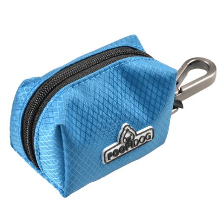 Poo Bag Dispenser Nylon Blue 14x7x6cm