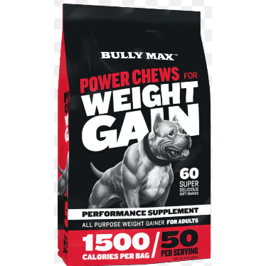 Bully Max Power Chews For Weight Gain x60pcs 228gr