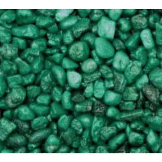 Natural Color Aquarium Gravel - Green 2kg