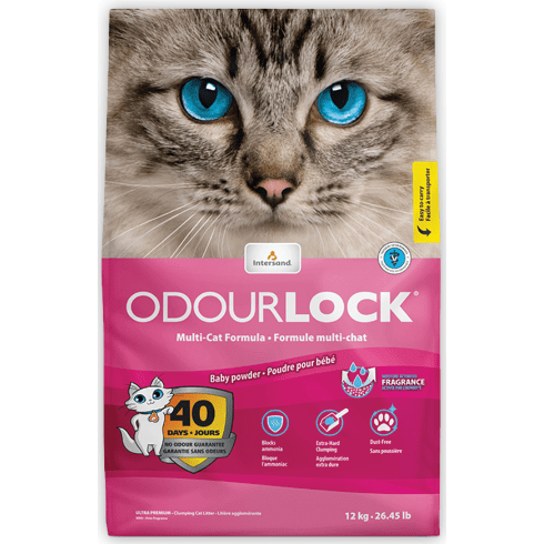 Odour Lock Ultra Premium Baby Powder Litter 6kg - Markospets
