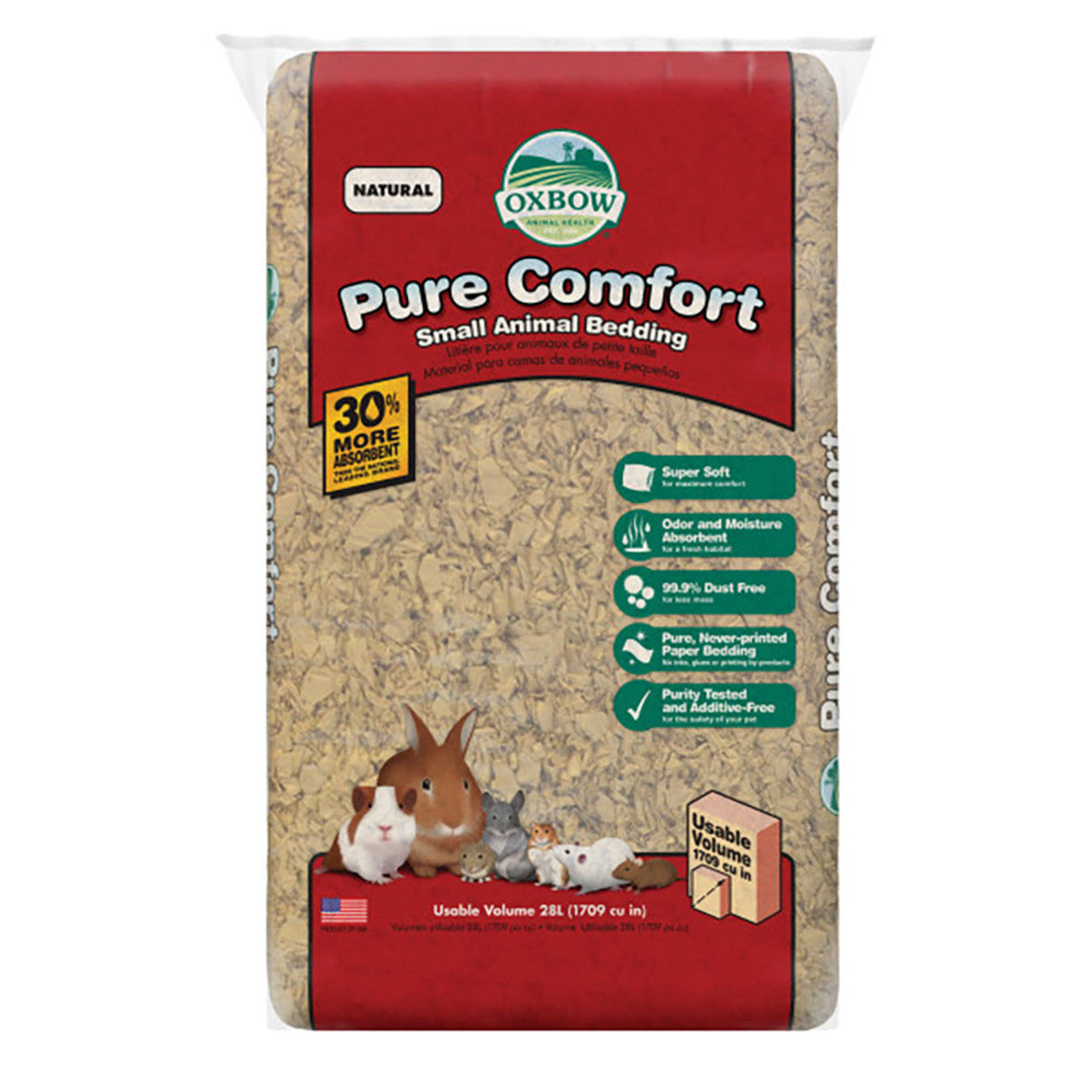 Oxbow Pure Comfort Natural Small Animal Bedding 8.2L