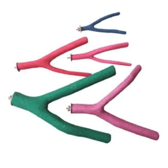 Natural Branch Sandy Perch for Parrots 40x350ml