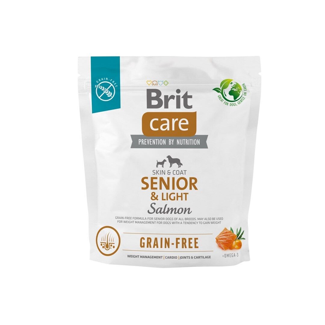 Brit Grain-Free Senior&Light Salmon 1kg