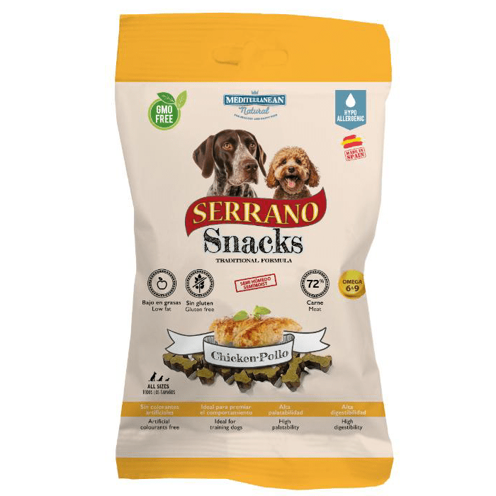 Serrano Ham Bites Chicken 100gr - Markospets