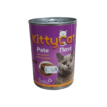KittyCat Pate with Codfish 400gr