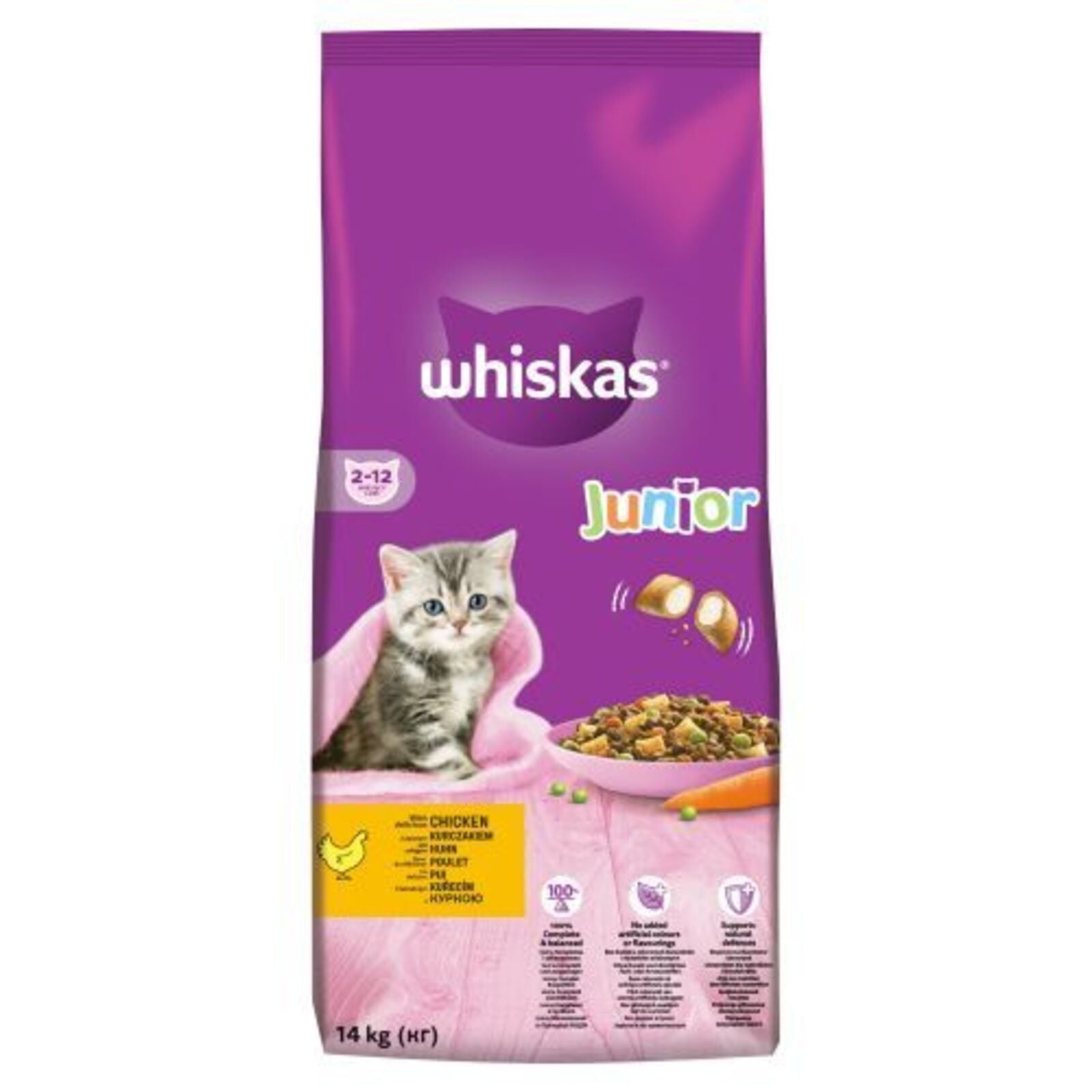 Whiskas Junior Chicken 1.4kg