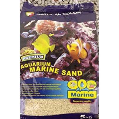 Natural Color - Premium Aquarium Marine Sand 4-6mm 5kg