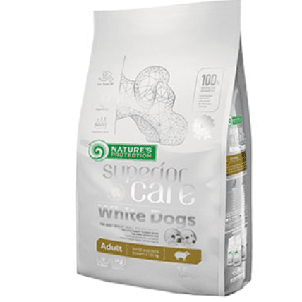 Nature’s Protection Superior Care White Dogs Adult Small Breeds Lamb 1.5kg