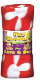 Pets Play Pet Blanket Assorted Colours 55cmx80cm