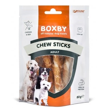 Boxby Chew Sticks - Chicken & Beef 80gr