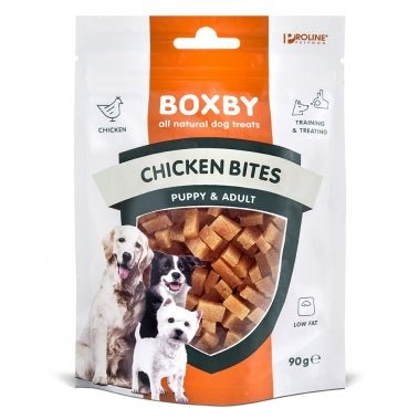 Boxby Puppy & Adult Chicken Bites 90gr