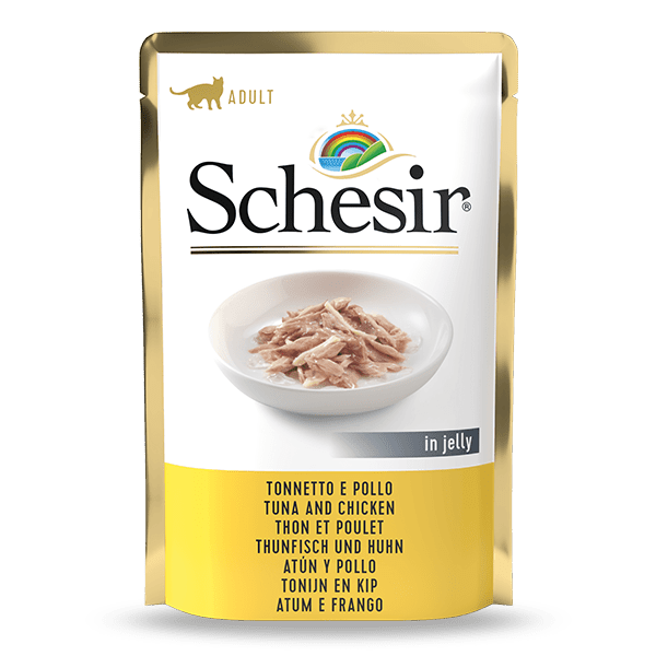 Schesir Wet Cat Food - Tuna and Chicken 85g pouch