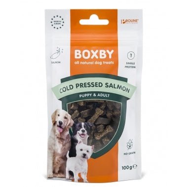 Boxby Puppy & Adult Cold Pressed Salmon Treats 100gr