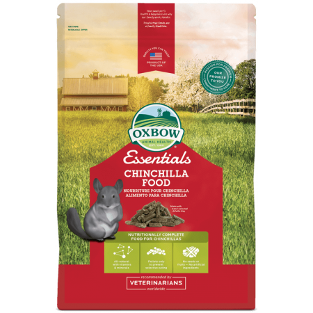 Oxbow Essentials Chinchilla Food, 1.36kg