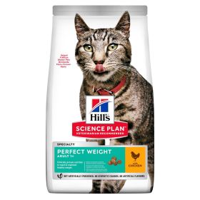 Hill's Science Plan Perfect Weight Adult Cat Food with Chicken 2.5kg