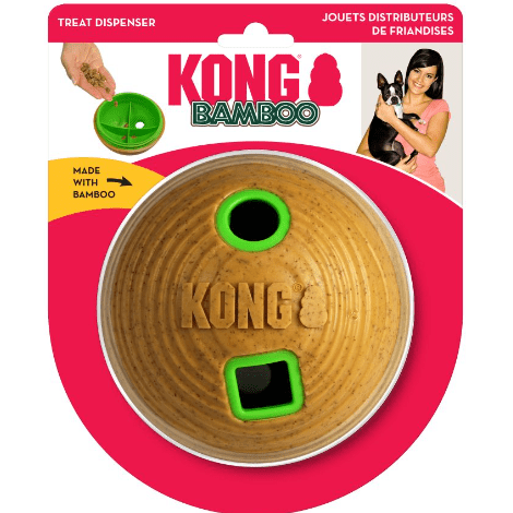 Kong Bamboo Feeder Ball Medium Ø13cm
