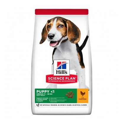 Hill's Science Plan Medium Puppy Food with Chicken 14kg