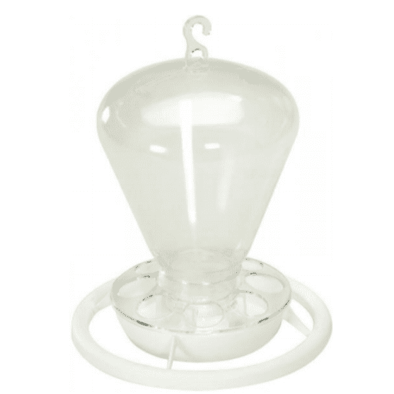 Plastic Bird Waterer & Feeder 1kg/1l