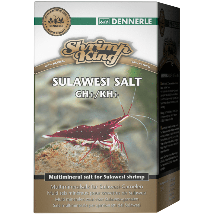 Dennerle Shrimp King Sulawesi Salt GH+/KH+ 200gr