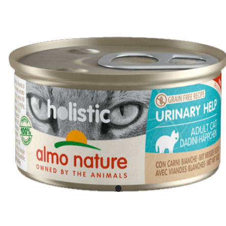 Almo Nature Holistic Urinary Help White Meats For Cats 85gr