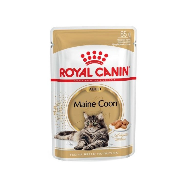 Royal Canin Cat Wet Food Maine Coon Gravy 12x85gr