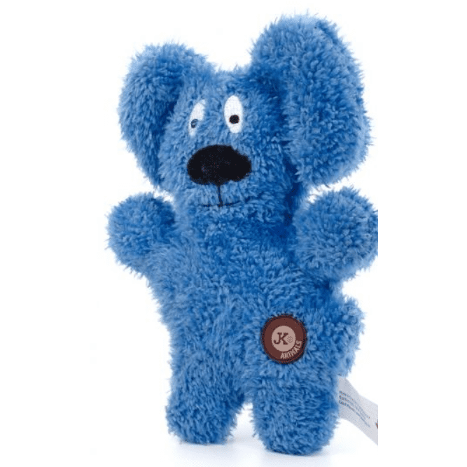 JK Animals Blue Delicate Plush Dog Toy 24cm