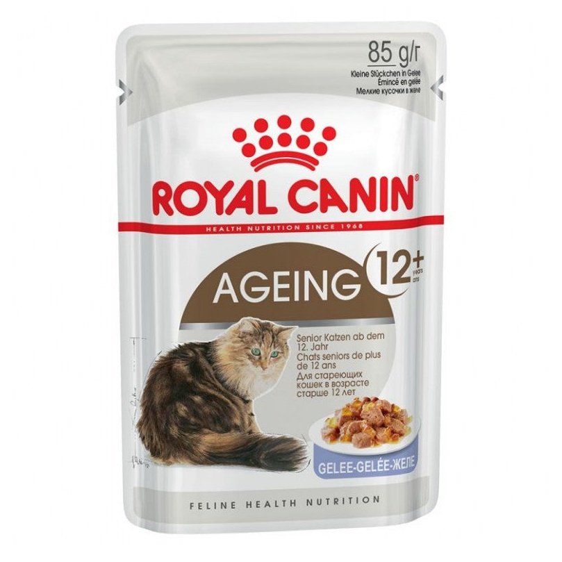 Royal Canin Cat Wet Food Ageing 12+ Jelly 12x85gr
