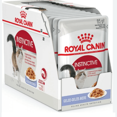 Royal Canin Instinctive in Jelly Adult Wet Cat Food 12x85gr