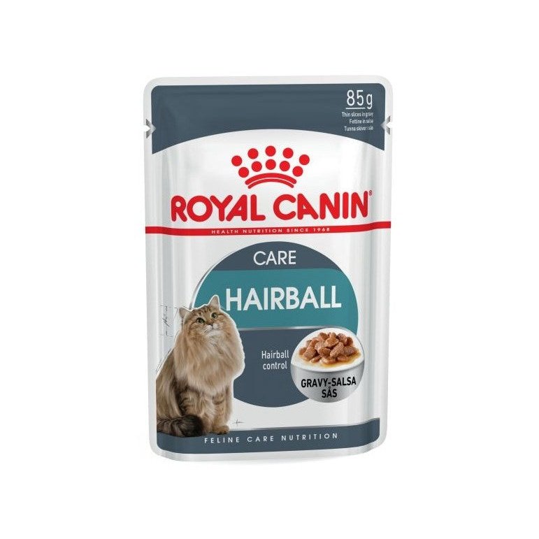 Royal Canin Cat Wet Food Hairball Care Gravy 12x85gr