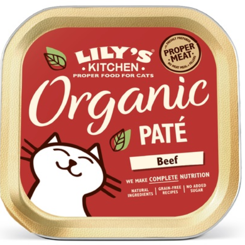 Lily's Kitchen - Organic Beef Pate 85gr