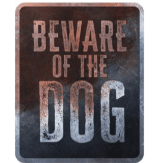 Warning Sign General 4 25x20x0.3cm