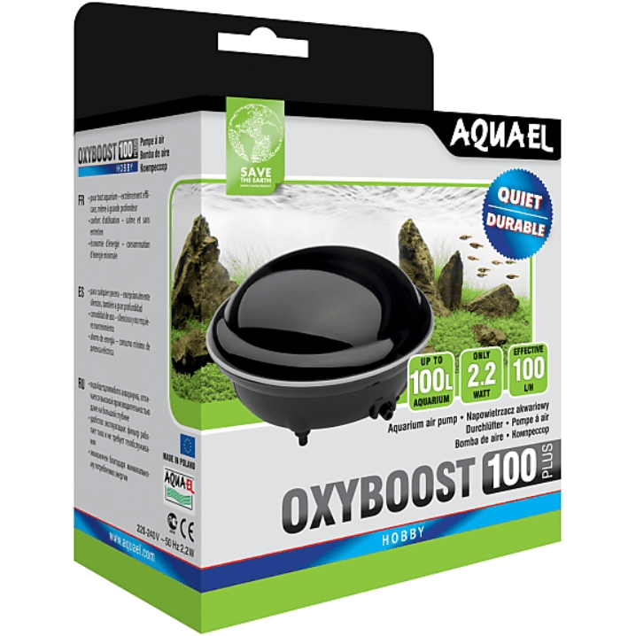 Aquael OxyBoost 100Plus - Aquarium Air Pump