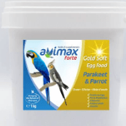 Avimax Forte Gold Soft Eggfood Parakeet & Parrot 1kg