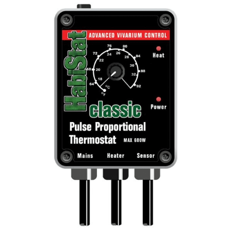 Habistat Pulse ThermoStat Black 600W