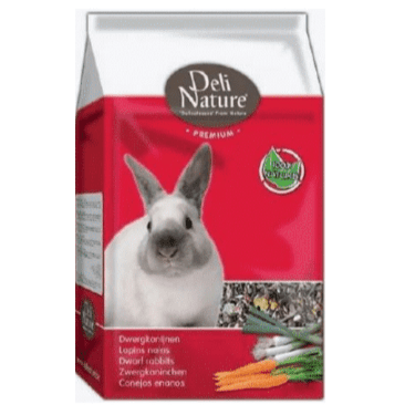 Merari Rabbit Food Deli Nature Dwarf Rabbits Food 800gr – Markospets