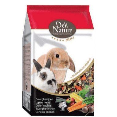 Deli Nature Menu Dwarf Rabbits Food 2.5kg