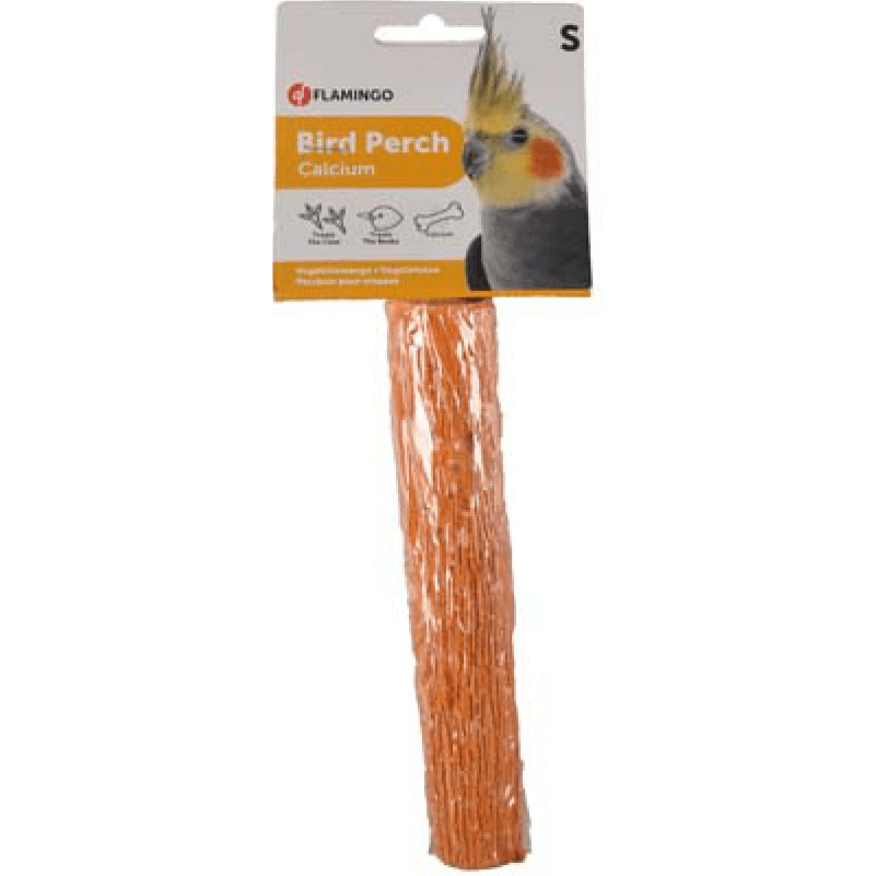 Flamingo Bird Perch Calcium S +/- 13.7x2.5Ø