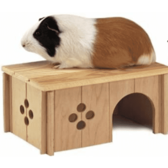 Ferplast Guinea Pig Wooden House (26x18.5x13.5cm)