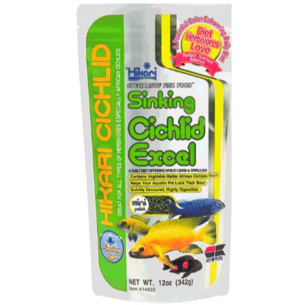 Hikari Cichlid "Sinking Cichlid Excel" Mini Pellet 342gr