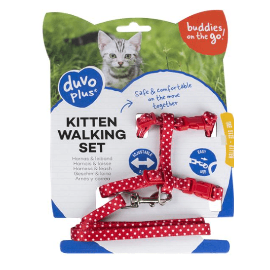 Duvo+ Kitten Walking Set - 15-25cm / 125cm