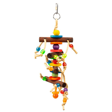Colourful Hanger Wooden Block With Toy
