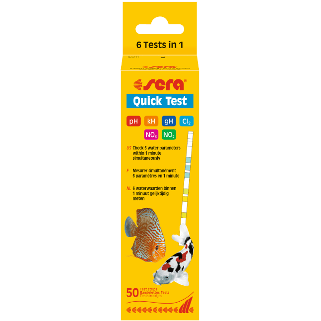 Sera Quick Test 6 in 1 - 50 pcs