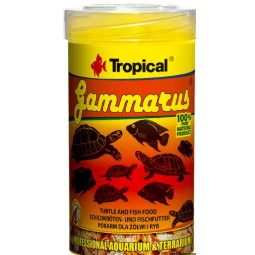 Tropical Gammarus Turtle & Fish Food 60g / 500ml