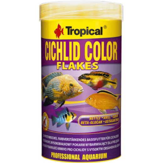 Tropical Cichlid Color Flakes 50gr / 250ml