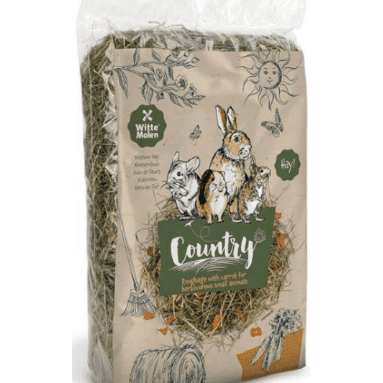Witte Molen Country Blossom Hay With Carrot 500gr