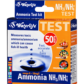 Waterlife Ammonia Test Kit - 50 Tests