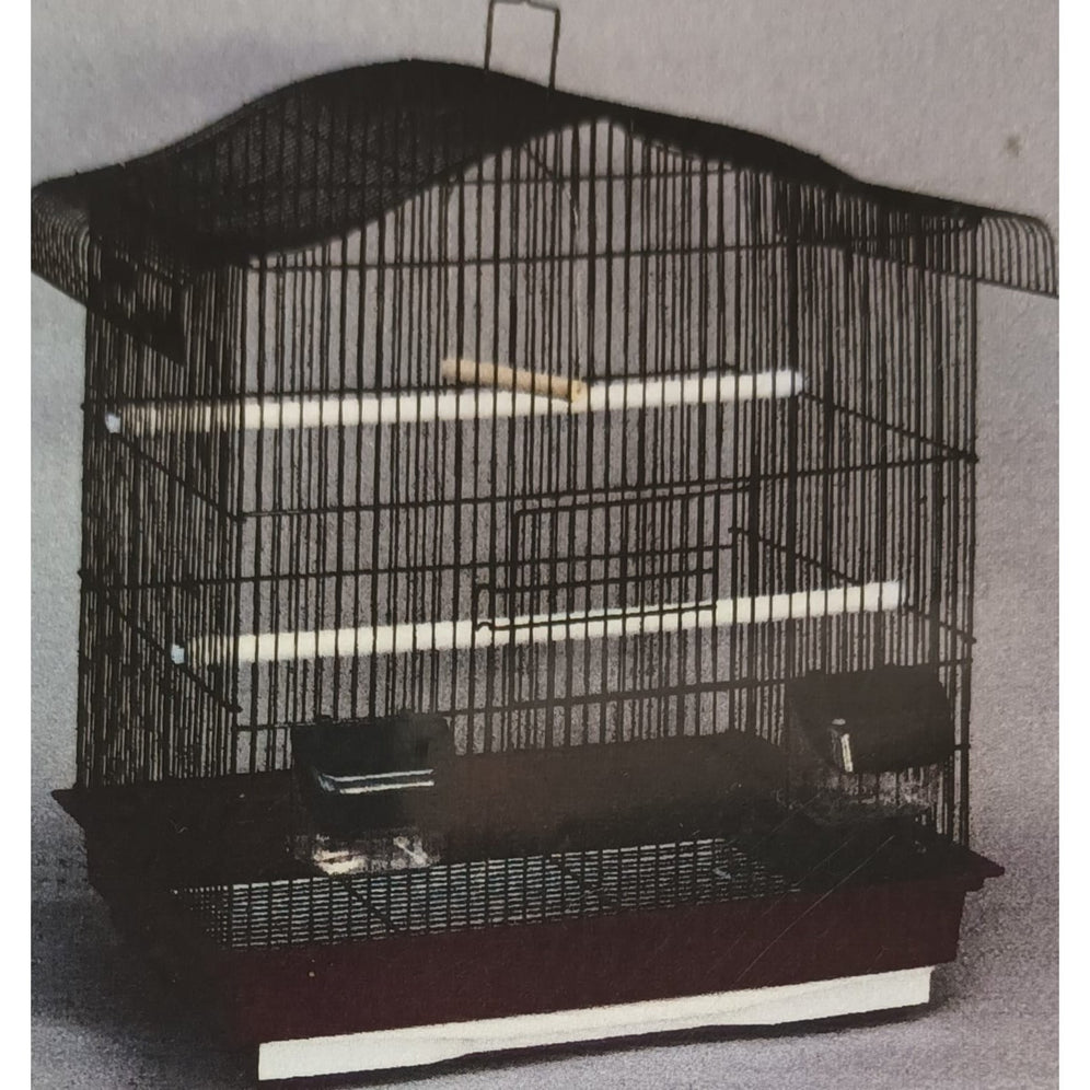 Bird Cage A831 (Black or White) 48x36x60cm