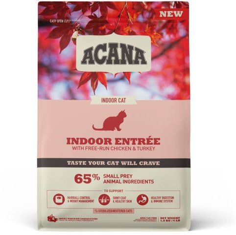 Acana Indoor Entree Cat 1.8KG