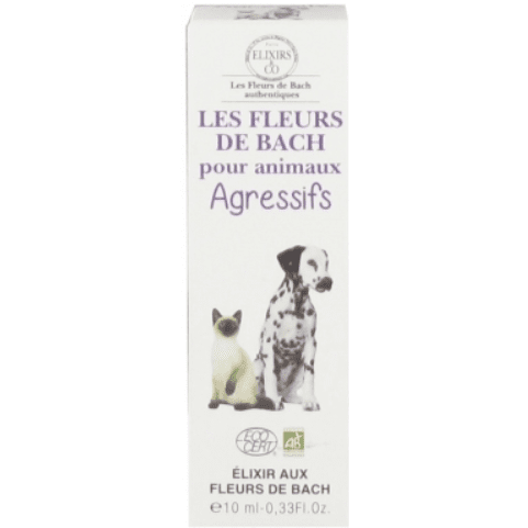Elixirs & Co Bach Flowers for Agressive Pets Organic 10ml