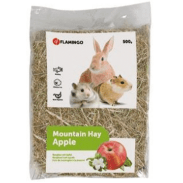 Flamingo Mountain Hay with Apple 500gr